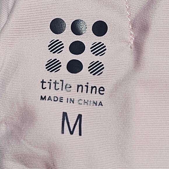 Title Nine Scoop Bikini Top Real Deal in Orchid Style 623517 Size M (8-10) - Picture 4 of 6